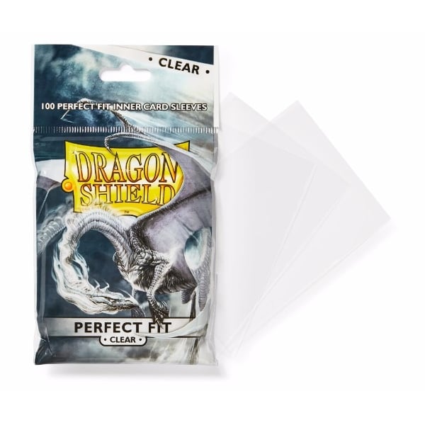 (image for) Dragon Shield AT-13001 Perfect Fit Clear 100 Sleeves